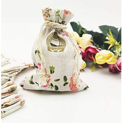 24 PCS Drawstring Mini stylish Storage Potli pouches for Small Jewelries, Money, Paper Notes Women Wallet, Gift Bags, Christmas return gift