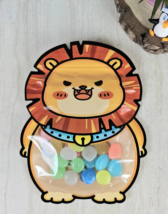 20 Pcs Animal Design Ziplock  Pouches  For Gifting, Return Gifts, Birthday, Baby Shower, Party Pouches | Chocolate & Dry Fruit Packing