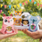 Satyam Kraft's Lion Animal Shape Folding Storage Paper Box, Perfect for Packing Chocolate, Dry Fruits, Birthday, Engagement, Return Gift, Baby Shower, Festivals