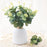 3 Pieces of Artificial Eucalyptus Gingko Sticks - Home Decor Plants- Flower Decorative Leaves for Living Room, Valentine's Day Decoration Items (Pack of 3) (No Vase)