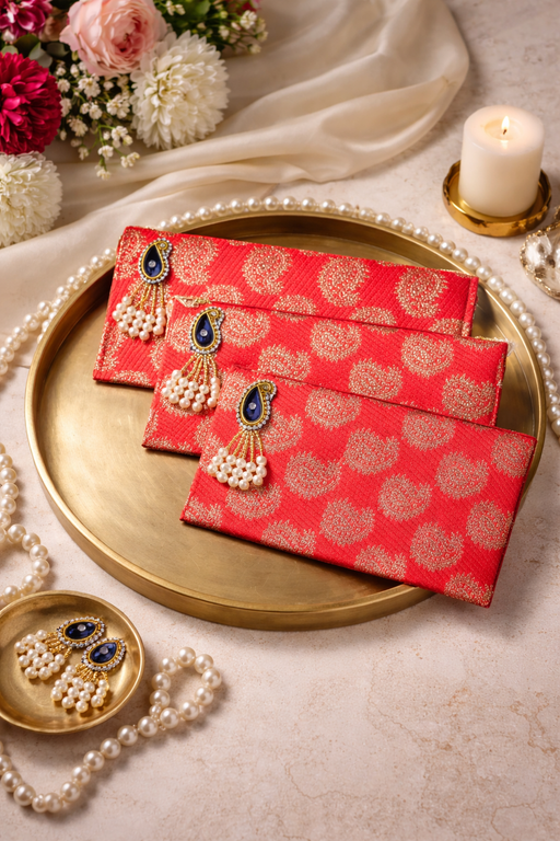 Affordable Fabric Shagun Envelope for Wedding & Gifting
