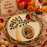 Elegant Plastic Pooja Thali Set with Decorative Kumkum Dabbi | 19 x 19 cm Raksha Bandhan Aarti Thali | Traditional Puja Thali for Rakhi, Ganesh Pooja, Diwali & Daily Worship