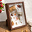 Wooden Frame for Home Decor, Deep Display Memory Frame with Transparent Front, Wall Mount & Table Top Display Case for Bedroom, Wedding, Return Gift, Birthday Gift