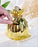 1 Piece Ceramic Dollar Potli Design Gullak : Piggy Bank for Rupees Savings - Coin Storage Tip Box Ideal for Kids and Adults - Money Kilona Pikibank ATM Coinbox Gulak (Pack of 1) (Gold)