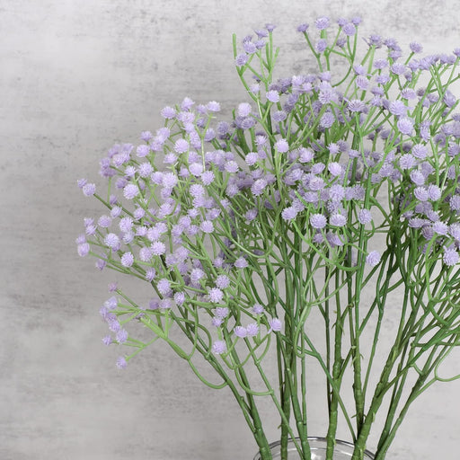 1 Bunch(20 Sticks) Artificial Baby’s Breath Gypsy Flowers | Gypsophila Bouquet for Home Decor, Bedroom, Balcony, Garden, Birthday Surprise & Wedding Décoration (28.5 cm)