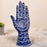 1 pc Hamsa Hand Idol Figurine Showpiece for Home Decor, Living Room, Gifting, Bedroom, Office Desk & Decoration Items, Indoor Or Outdoor Garden