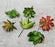 SATYAM KRAFT 6 Pcs Artificial Succulent Heads Small Mini Plants,Plant Add Charm to Your Home Decor