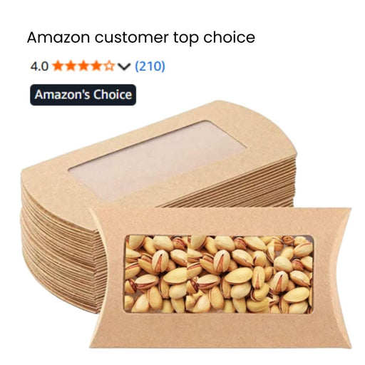 40 pcs Brown Decorative Folding Paper Gift Boxes For Gifting Chocolates, Dryfruits Items - Fancy Decorative packaging In Marriage Pooja Function Packing (Brown)(12.5 cm)