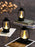 Flameless and Smokeless Acrylic Antique LED Lantern Hurricane Lamp and Wall Hanging Led Candle Light Holder
