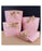 SATYAM KRAFT Paper Bag Goodie Bags With Handle Gift Paper bag, gift For Valentine Gifting, marriage Return Gifts, Birthday, Wedding, Party, Season's Greetings(Light Pink) (Large)