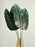1 Pcs Bunch of Banana leaves Artificial Flower Plant without Pot for Home Decor Natural Look for wedding mandap decor,Gifting, Office Desk, Bedroom, Living Room, Christmas & New Year Decorations and Craft (48 cm) (Plastic)