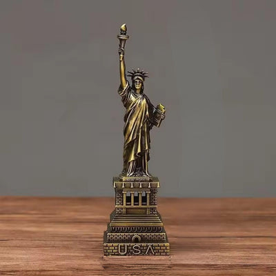 The Statue of Liberty Idol for Decorative Showpeice for Home Decor, Living Room, Gifting, Desk Decor, Table Stand Holder, Office Desk