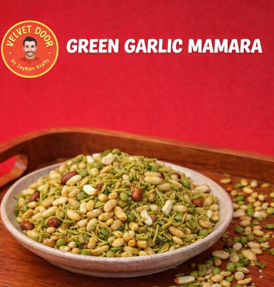 velvet door green garlic mamra