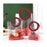 6 PCS Big Transparent Bags with Circle Handle Gift Paper Bag, Carry Bags, Gift Bag, Gift for Birthday, Valentine, Marriage, Festivals, Season's Greetings and Events (Maroon) (Big)(25x 14.5 x 28 cm)