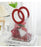 Translucent Bags Goodie Bags With Handle Gift bag, hamper bag, Carry Bags, shopping gift bag for Gifting, Presents, Packing, Return Gifts, Birthday, Events (Medium)(16 X 6 X 18.5 CM)