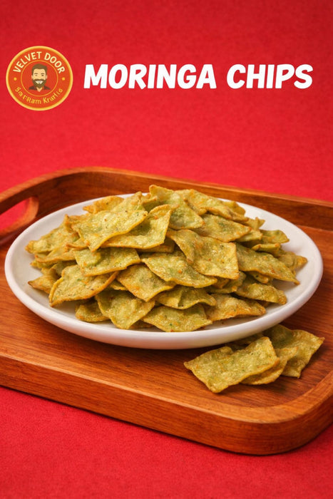 velvet door moringa chips