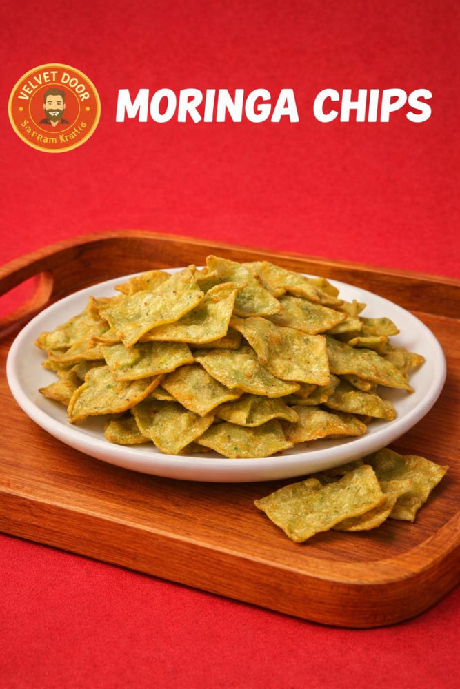 velvet door moringa chips