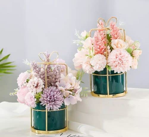 Artificial Multiflora Flower Roses Sticks Bunch decorative items for Decoration, Craft Items Corner (Without Vase Pot)
