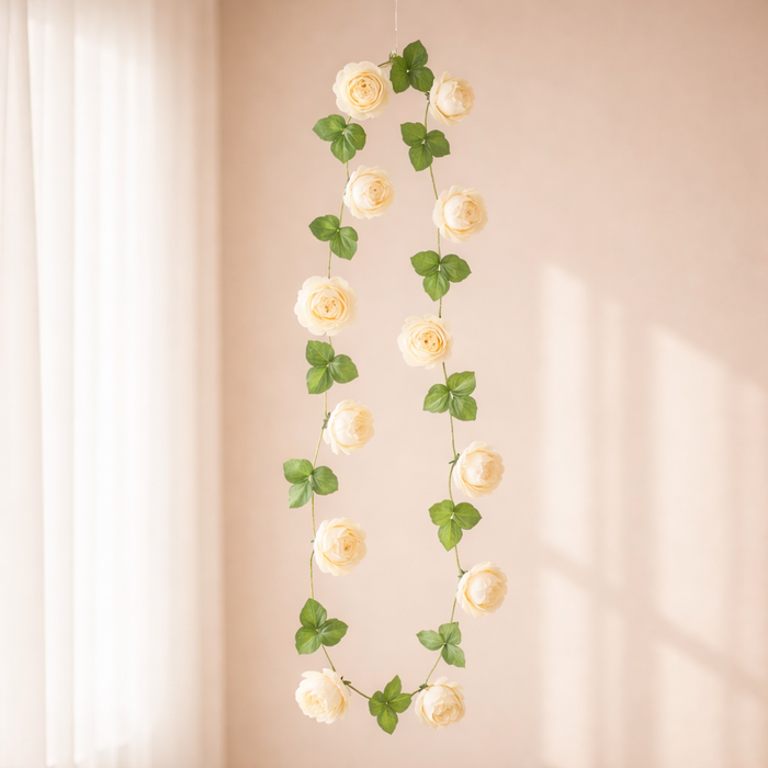 Peony lines 1.9 mtr for home decore janmasthami and ganpati decore