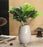 Satyam Kraft 2 Pcs Artificial Flower Faux Monstera Bunch Palm Leaves for Home decor Green Dried Sticks (38 cm)