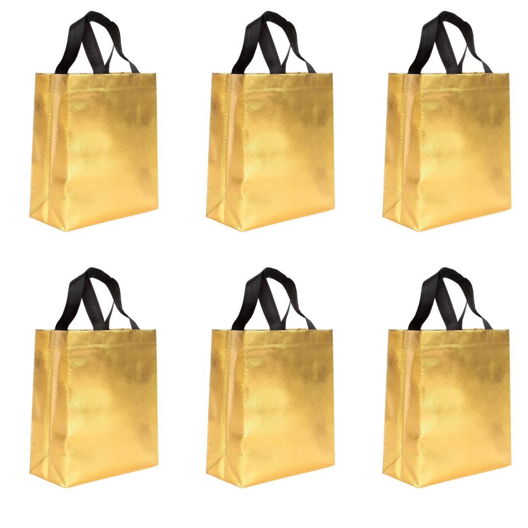 6 x 8 x 3.5 Inch Kraft virgin Paper Bag With Window And Handle