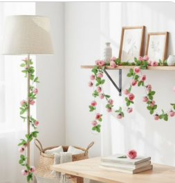 Peony lines 1.9 mtr for home decore janmasthami and ganpati decore