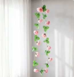 Peony lines 1.9 mtr for home decore janmasthami and ganpati decore