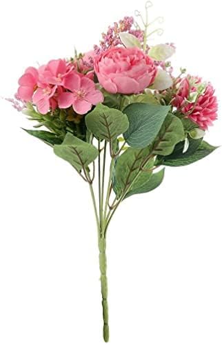 Artificial Multiflora Flower Roses Sticks Bunch decorative items for Decoration, Craft Items Corner (Without Vase Pot)