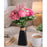 Artificial Multiflora Flower Roses Sticks Bunch decorative items for Decoration, Craft Items Corner (Without Vase Pot)