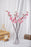 SATYAM KRAFT 3 sticks Artificial Flowers Fake Blossom Bouquet Sticks decorative items for Gifting, Diwali Decor.