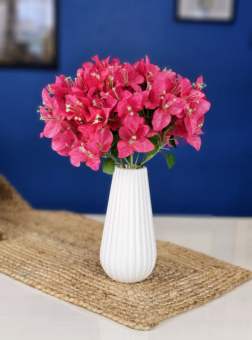 8 Pcs Artificial Bougainvillea Fake Flowers for Home Decor, Living Room, Balcony, Wedding Decoration, Decorative Bouquet, Craft Items, Gift Ideas, Table Centerpieces(Pack of 8)