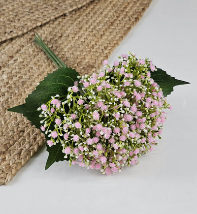 1 Pc Artificial Baby’s Breath Flower Bunch | Fabric Gypsophila Bouquet for Home Decor, Bedroom, Balcony, Garden, Table Centerpiece, Wedding & Party Decoration