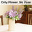 Artificial Multiflora Flower Roses Sticks Bunch decorative items for Decoration, Craft Items Corner (Without Vase Pot)