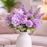 Artificial Multiflora Flower Roses Sticks Bunch decorative items for Decoration, Craft Items Corner (Without Vase Pot)