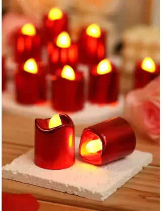 Stunning Acrylic Flameless & Smokeless LED Tea Light Candles