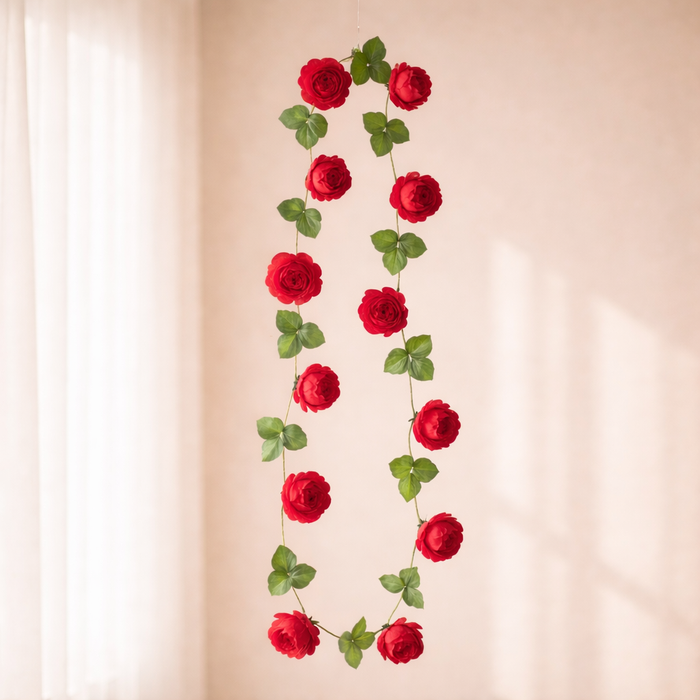 Peony lines 1.9 mtr for home decore janmasthami and ganpati decore