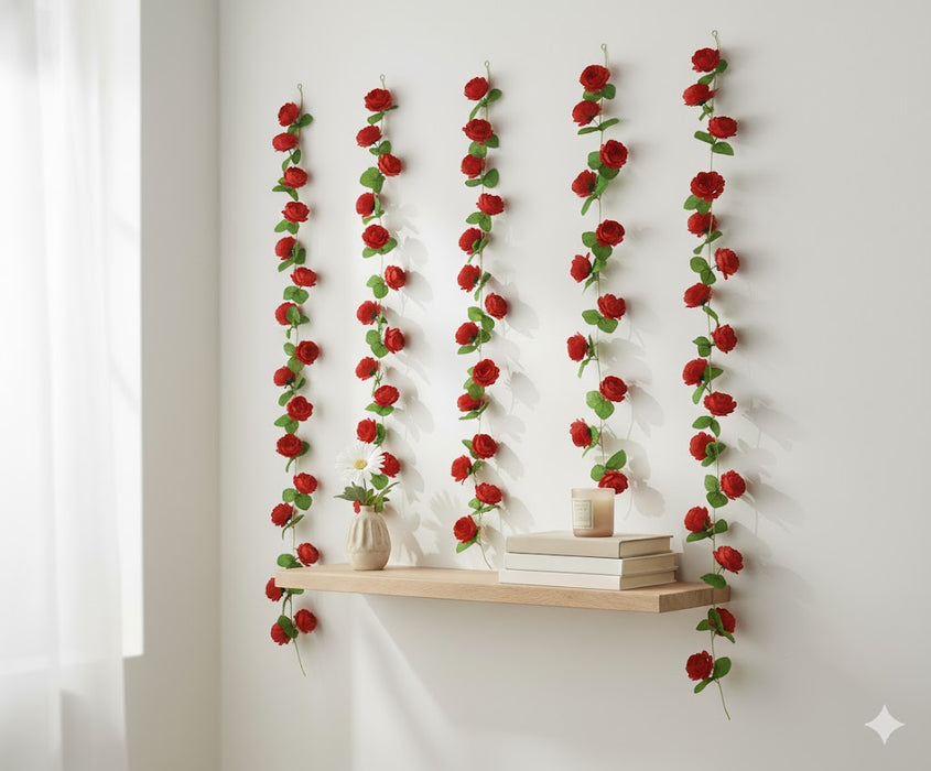 Peony lines 1.9 mtr for home decore janmasthami and ganpati decore