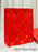 SATYAM KRAFT Large Paper Bag Goodie Bags With Handle Gift Paper bag, Carry Bags, gift For Valentine Gifting, marriage Return Gifts, Birthday, Wedding, Party, Season's Greetings(Red)(Large)