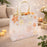 Floral PVC Gift Bags 8×10×4 inches