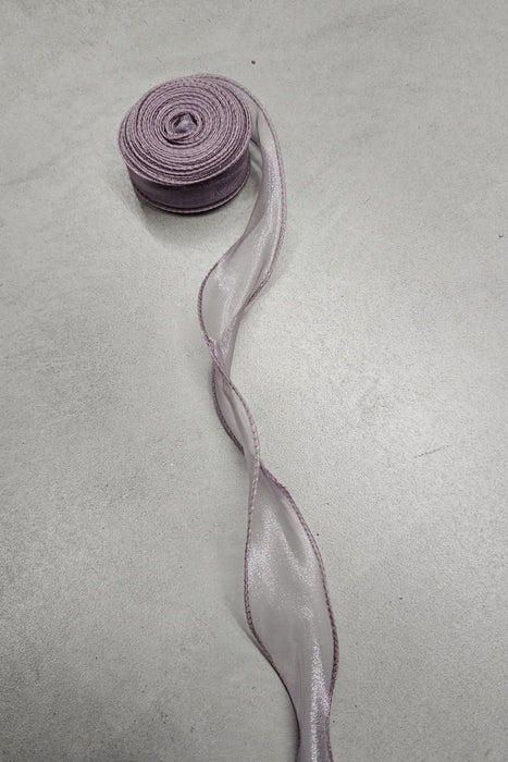 Organza Ribbon Roll for Decoration & Gift Packing – 1.5 Inch Wide Decorative Ribbon for Wedding, Hamper Packing, Craft & Gift Wrapping (Approx. 8 Meter Roll)