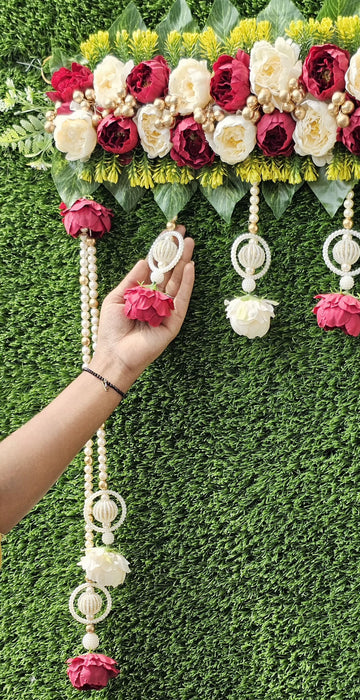 Part 4 Excludive Toran (4 designs) Handmade Colorful Bandarwal Toran Hanging – Door & Home Decoration for Festivals & Weddings