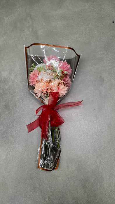 1 Pcs Ready to Use Chrysanthemum Ball Hydrangea Flower bouquet (size - 15 inch)