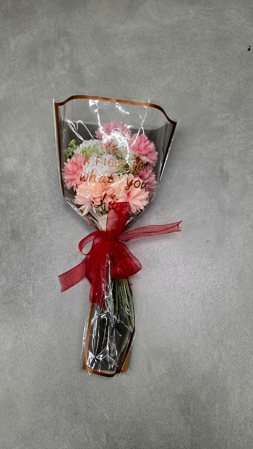 1 Pcs Ready to Use Chrysanthemum Ball Hydrangea Flower bouquet (size - 15 inch)