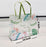 Floral PVC Gift Bags 8×10×4 inches