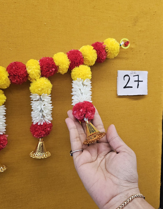Part 5 Exclusive Toran (4 designs) Handmade Colorful Bandarwal Toran Hanging – Door & Home Decoration for Festivals & Weddings