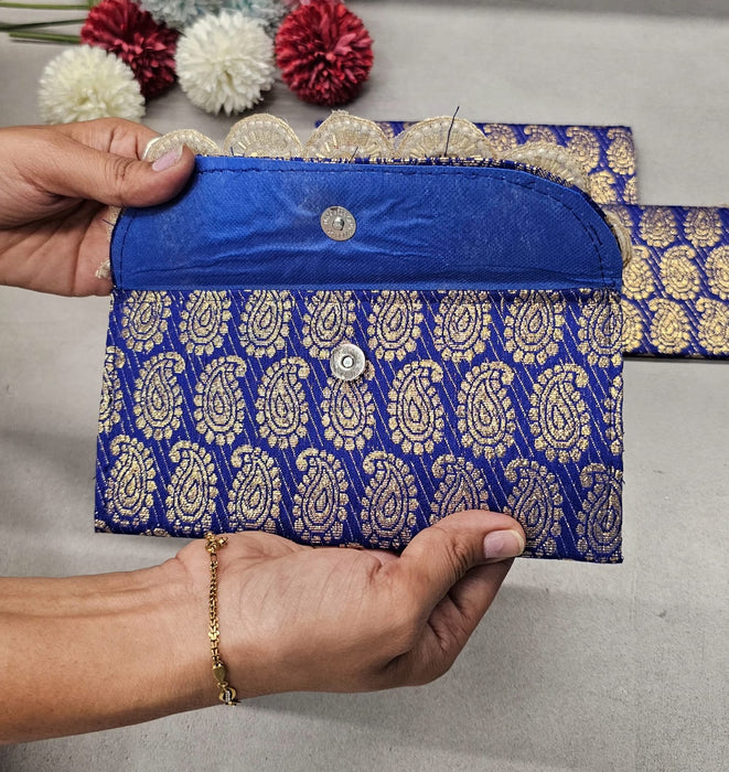 3 Pcs Affordable Fabric Shagun Envelope for Wedding & Gifting