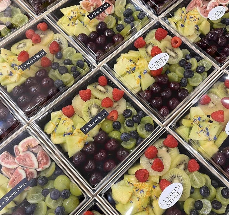 4 Cavity Packing Box | Disposable  Box for  Brownies,Cake, Cookies ,Picnic,Gifting & Premium Packing