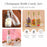 Small Size Golden Acrylic Box Champagne Design Plastic Storage Bottles (11.5 cm) | Perfect for Return Gifts, Chocolates, Dry Fruits & Invitations baatli,batli,chandi