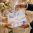 Floral PVC Gift Bags 8×10×4 inches