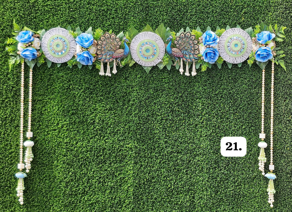 Part 4 Excludive Toran (4 designs) Handmade Colorful Bandarwal Toran Hanging – Door & Home Decoration for Festivals & Weddings